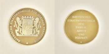 Vergrößerungsansichten für Bild: Sozialmedaille